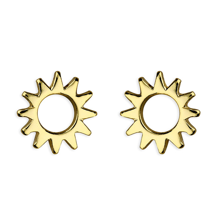 Openwork Sun Studs