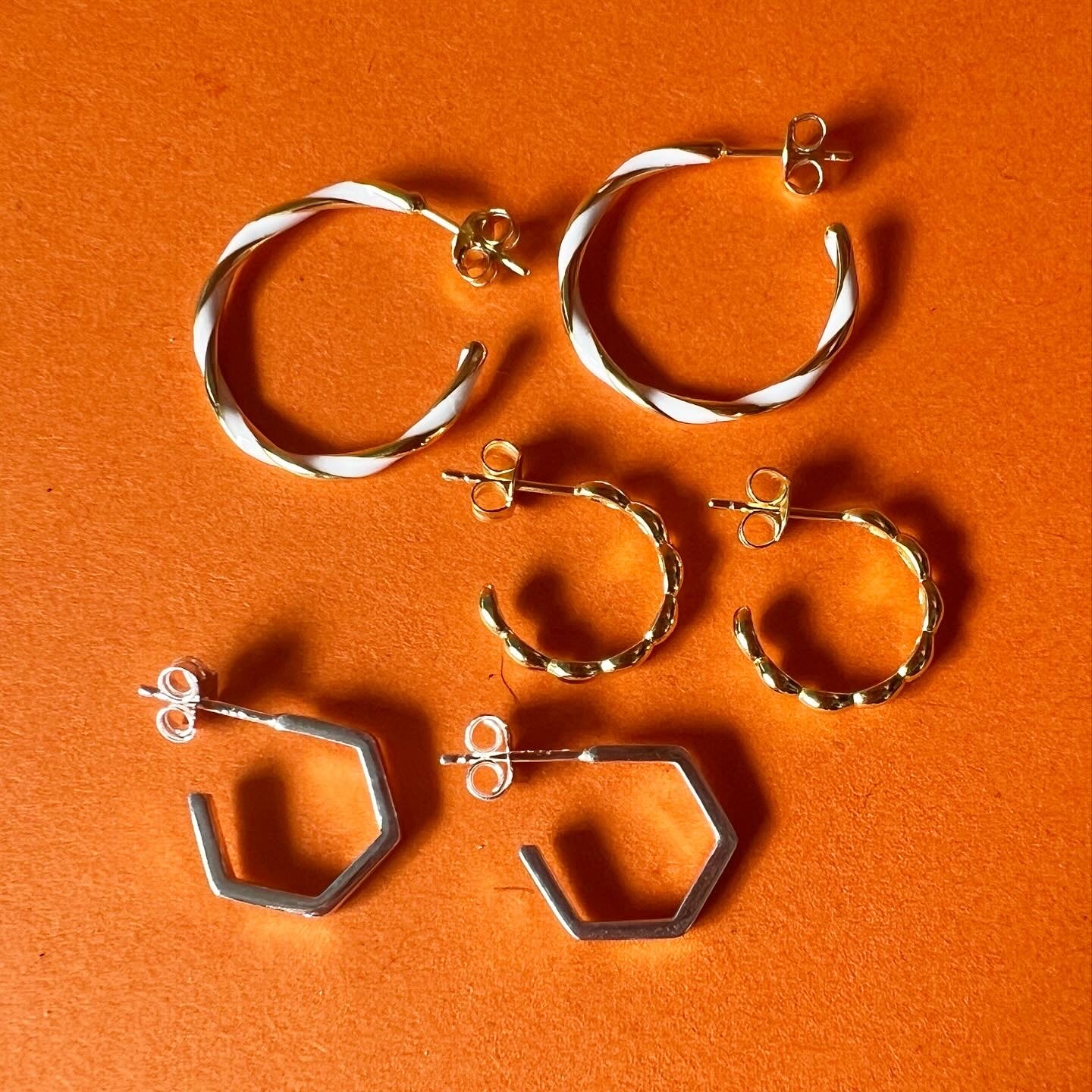 Seed Stud Hoops