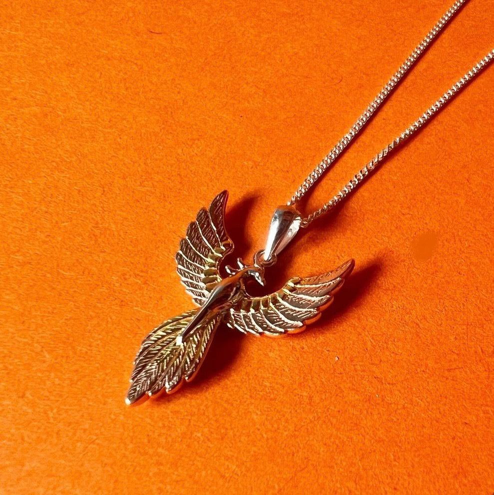 Three Tone Pheonix Necklace