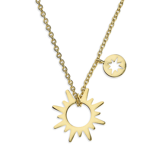 Golden Sun Necklace