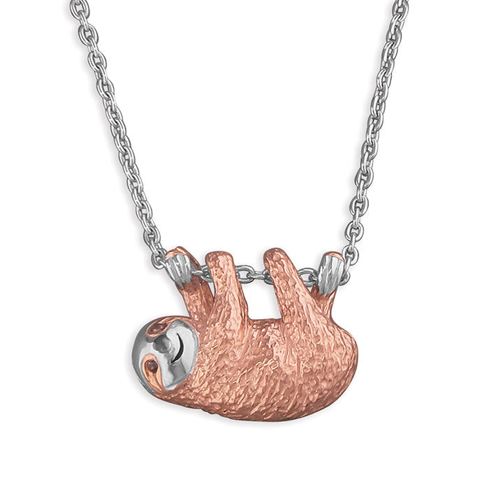 Laughing Sloth Necklace