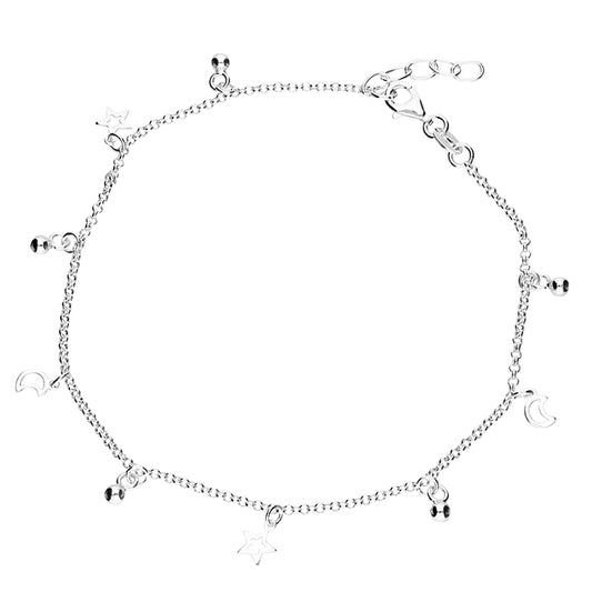 Moon & Stars Anklet