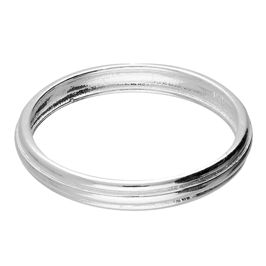 Double Lined Band Ring