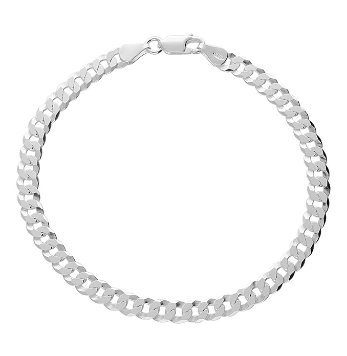 Flat Curb Chain Bracelet