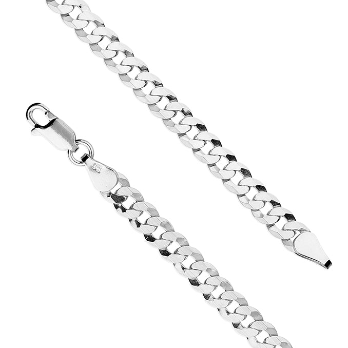 Flat Curb Chain Bracelet