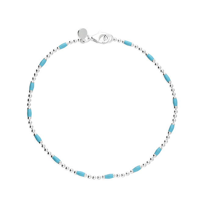 Turquoise Enamel Bracelet