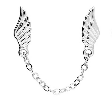 Wing & Chain Single Earring