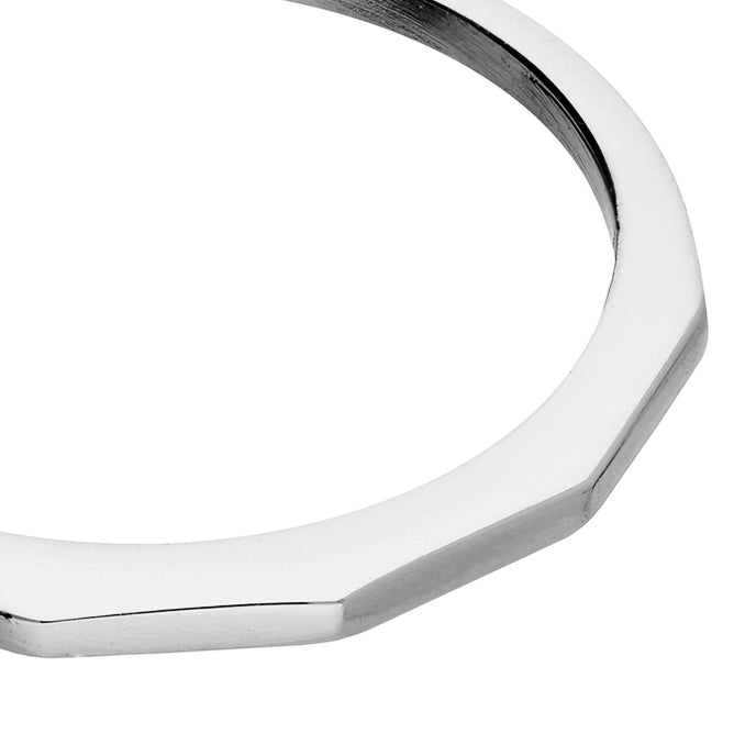 Angular Band Ring